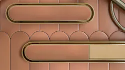 Infinit Drain's elongated Disco tile insert drain has rounded edges Infinit Drain's elongated Disco tile insert drain has rounded edges