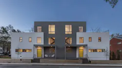 Exterior of Ballston duplex Exterior of Ballston duplex