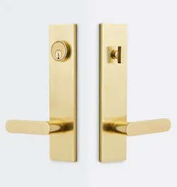 Product shot of Rejuvenations Bowman Lever Style Door Hardware | Universal Design Product shot of Rejuvenations Bowman Lever Style Door Hardware | Universal Design