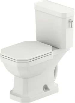 Duravit 1930 series Two-Piece Toilet with reversible flush handle | Universal Design Duravit 1930 series Two-Piece Toilet with reversible flush handle | Universal Design