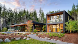 Exterior of Deer Harbor Home Exterior of Deer Harbor Home