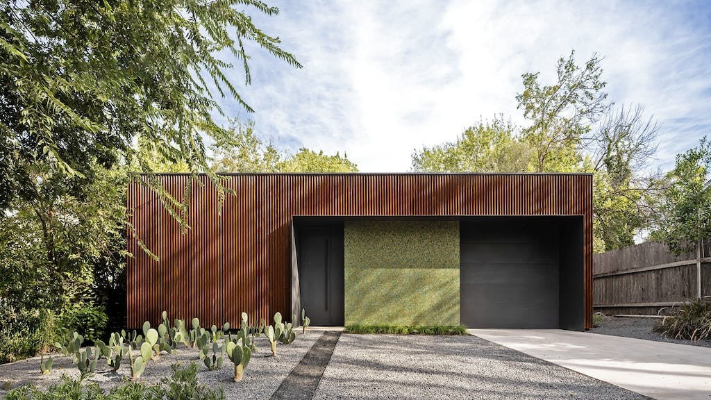 Stealth House front elevation