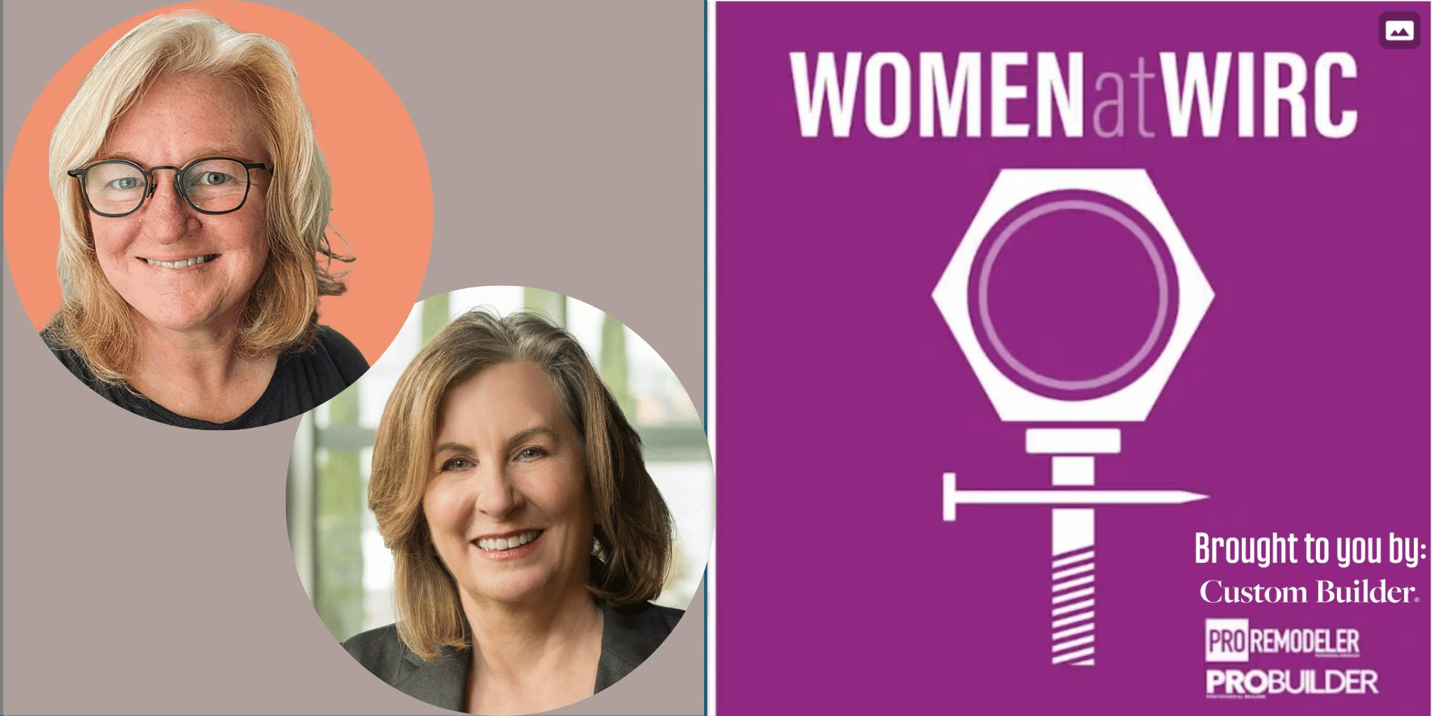 Women at WIRC podcast hero image | America at Home researchers headshots