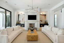 Living room interior of custom home by JacksonBuilt Custom Homes Living room interior of custom home by JacksonBuilt Custom Homes