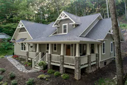 Exterior of a custom home by Scroggs Construction Services in Asheville, NC Exterior of a custom home by Scroggs Construction Services in Asheville, NC