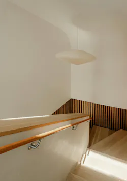 Staircase at Cupertino home Staircase at Cupertino home