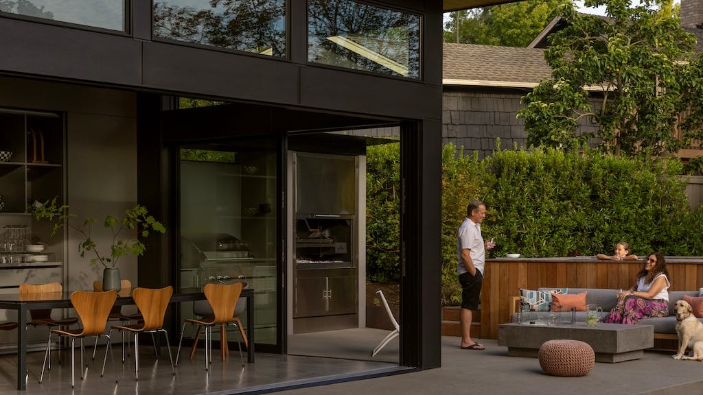 The Quincho from outside