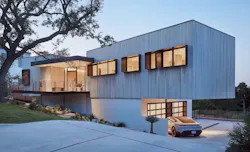 Custom home by Mark Odom Studio in Austin Custom home by Mark Odom Studio in Austin