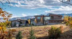 Exterior of a Dowie Wing Custom Home in Park City Utah Exterior of a Dowie Wing Custom Home in Park City Utah