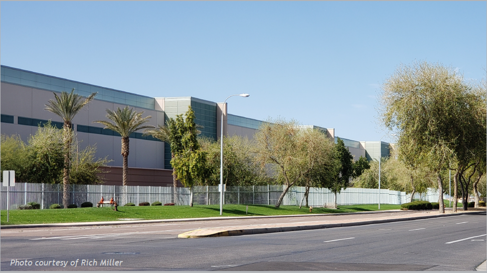 Lower costs and an inviting business environment continue to draw data center customers to Phoenix from California. Source: Rich Miller