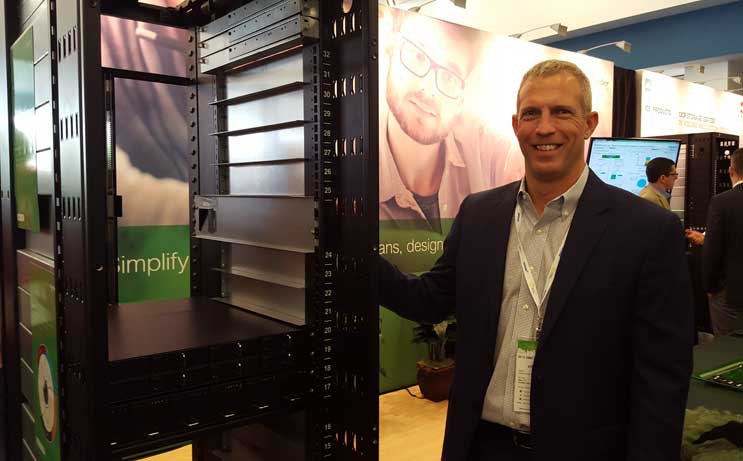 Kevin Brown of Schneider Electric. (Photo: Rich Miller)