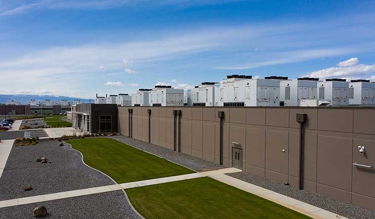 The Sabey Data Centers facility in Quincy, Washington. (Image: Sabey)