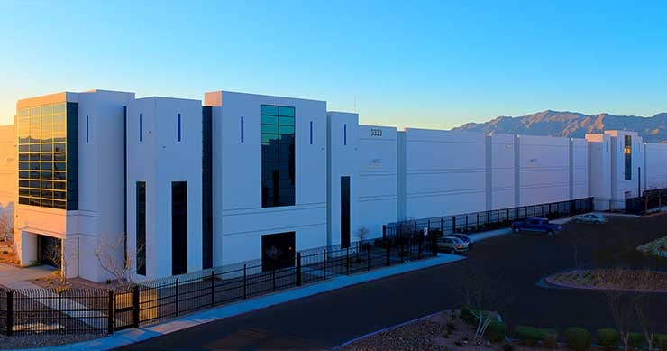 The Flexential Lone Mountain data center near Las Vegas. (Photo: Flexential)