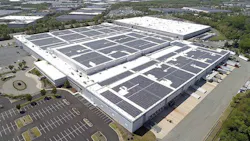 Iron Mountain has deployed a 7 megawatt solar array on the roof of its data center in Edison, N.J. (Image: Iron Mountain Data Centers) Iron Mountain has deployed a 7 megawatt solar array on the roof of its data center in Edison, N.J. (Image: Iron Mountain Data Centers)