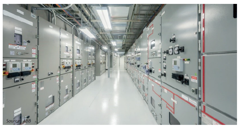 To ensure your data center design is modular and scalable, it is essential to select scalable equipment. Switchgear, uninterruptible power supplies (UPS), power distribution units (PDU), and remote power panels (RPP) are all examples of scalable equipment. (Source: ABB)