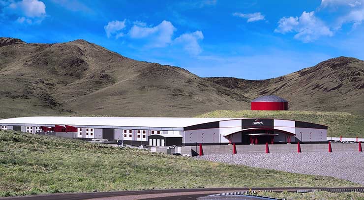 The Tahoe Reno 1 data center at the Switch Citadel Campus spans 1.3 million square feet. (Photo: Switch)