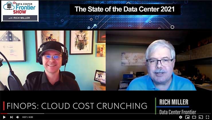 DCF Show: Bill Kleyman and Rich Miller discuss the rise of FinOps and cloud cost management.