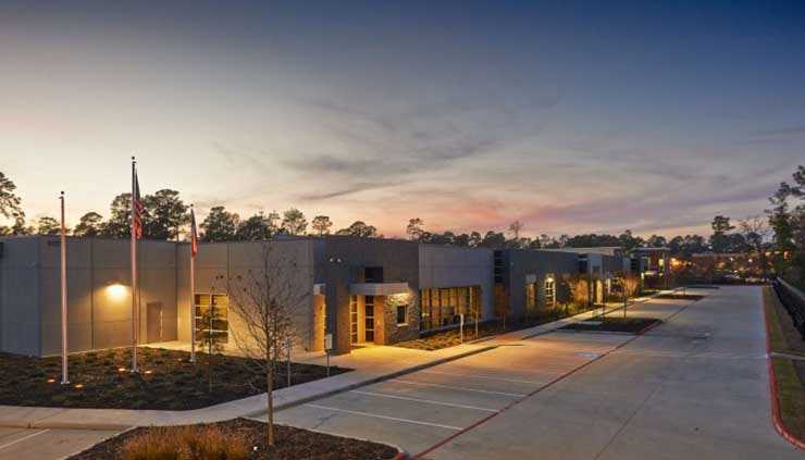 Stream Data Centers&rsquo; facility at Houston-Woodland. (Photo: Stream Data Centers)
