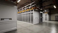 A server room in a Microsoft data center n Quincy, Washington. (Image: Microsoft) A server room in a Microsoft data center n Quincy, Washington. (Image: Microsoft)