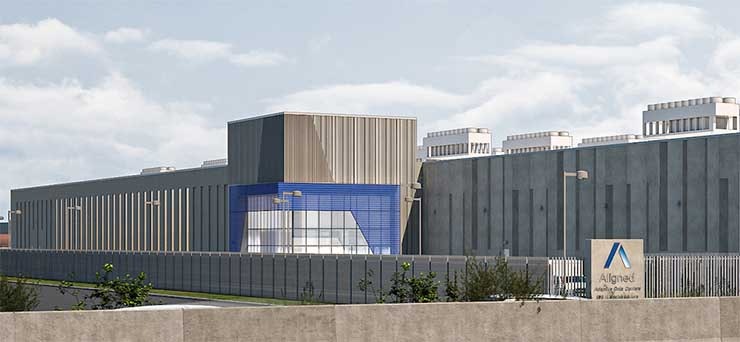An illustration of the future Aligned data center in Northlake, Ill. (Image: Aligned)