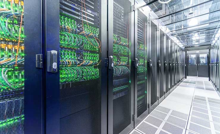 The vXchange data center in Santa Clara, which is being acquired by Cologix. (Photo: vXchange)