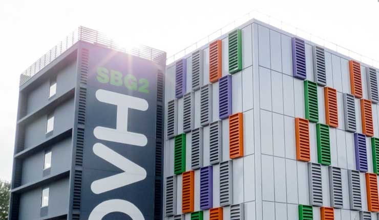 The OVH SBG2 data center in Strasbourg, France. (Photo: OVH)