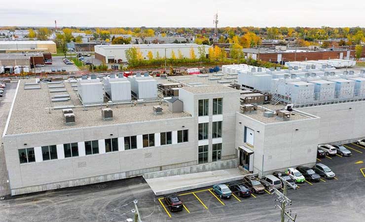 The Hypertec data center in Montreal. (Photo: Vantage Data Centers)