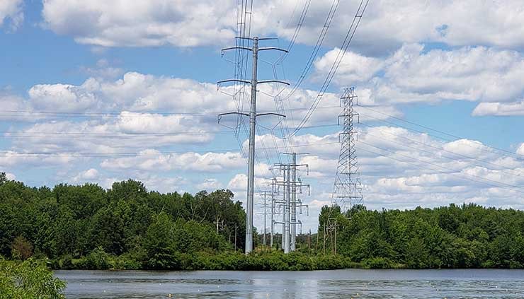Power infrastructure in New Jersey. (Photo: Rich Miller)