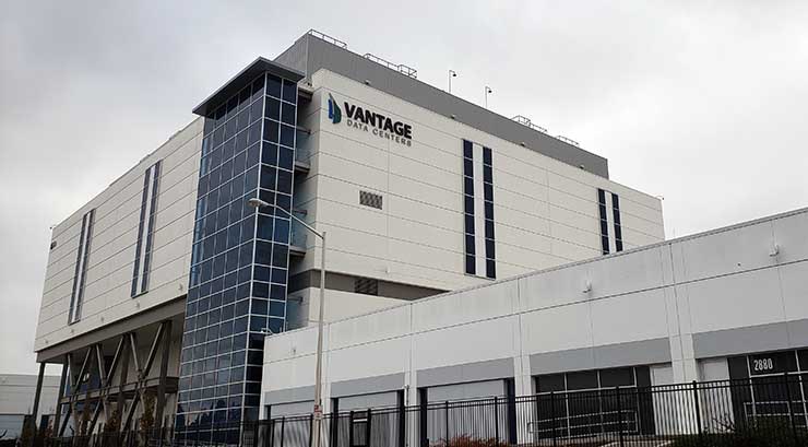 The Vantage V5 data center in Santa Clara, Calif. (Photo: Rich Miller)