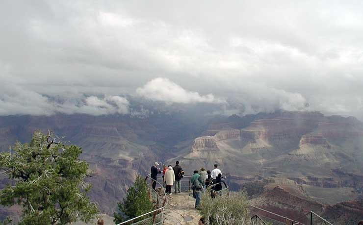 Does being out on the edge mean being far from the clouds? (Photo: Rich Miller)