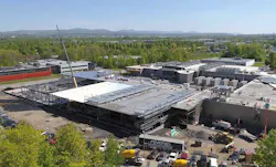 A Vantage Data Centers construction project underway during summer, 2019 in Quebec City, Canada. (Photo: Vantage/Construction Dinamo) A Vantage Data Centers construction project underway during summer, 2019 in Quebec City, Canada. (Photo: Vantage/Construction Dinamo)
