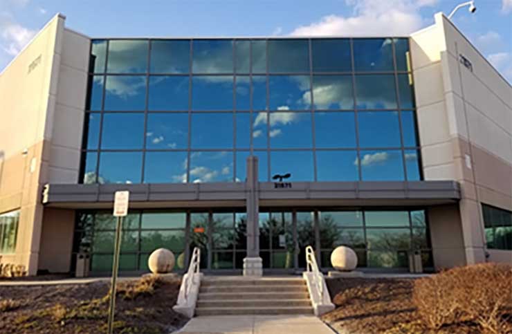 The Evoque Data Center Solutions data center in Ashburn, Virginia., which was recently purchased from AT&T. (Photo: Evoque)