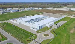 An aerial view of the Ascent data center in Cambridge, Ontario, acquired from an enterprise customer that will remain as a tenant. (Photo: Ascent) An aerial view of the Ascent data center in Cambridge, Ontario, acquired from an enterprise customer that will remain as a tenant. (Photo: Ascent)