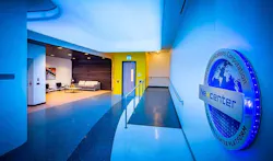 The lounge area at the entrance of the RagingWire VA2 data center in Ashburn, Virginia, featuring the logo for the NTT Nexcenter data center family. (Image: RagingWire) The lounge area at the entrance of the RagingWire VA2 data center in Ashburn, Virginia, featuring the logo for the NTT Nexcenter data center family. (Image: RagingWire)