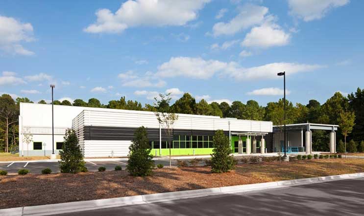 A Compass Datacenters facility as it will look with its new design, which seeks to offer more flexible sizing options for fast-growing cloud computing providers. (Photo: Compass Datacenters)