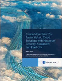 Learn how hybrid clod solutions can solve your data storage challenges. Download this white paper.
