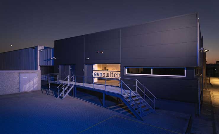 The exterior of the Iron Mountain data center in Amsterdam. (Photo: Iron Mountain)