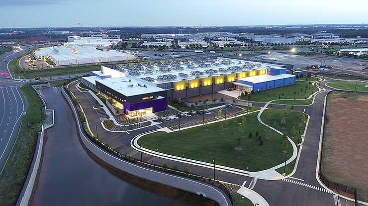The Northern Virginia data center market is spread across a number of towns in Loudoun, Prince William and Fairfax counties, and shows signs of expanding into adjacent counties. (Photo: RagingWire Data Centers)