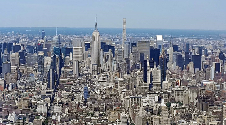 The Manhattan skyline. (Photo: Rich Miller)