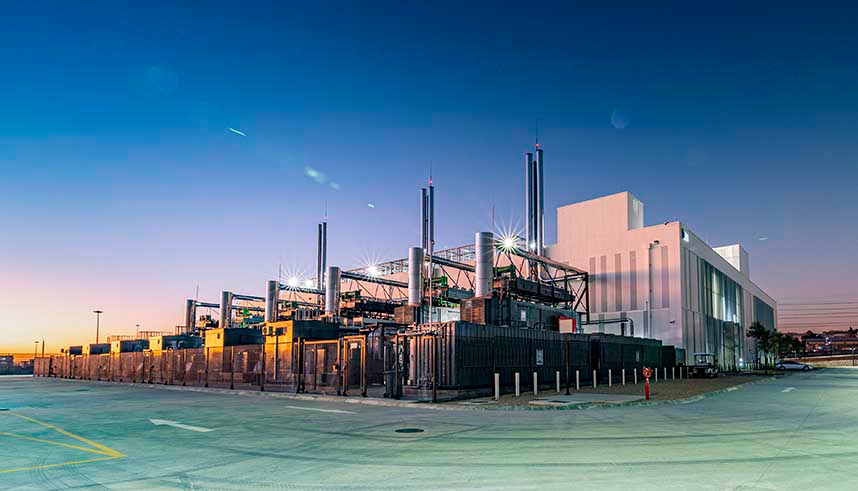 The Vantage Data Centers JNB11 data center campus near Johannesburg, South Africa.