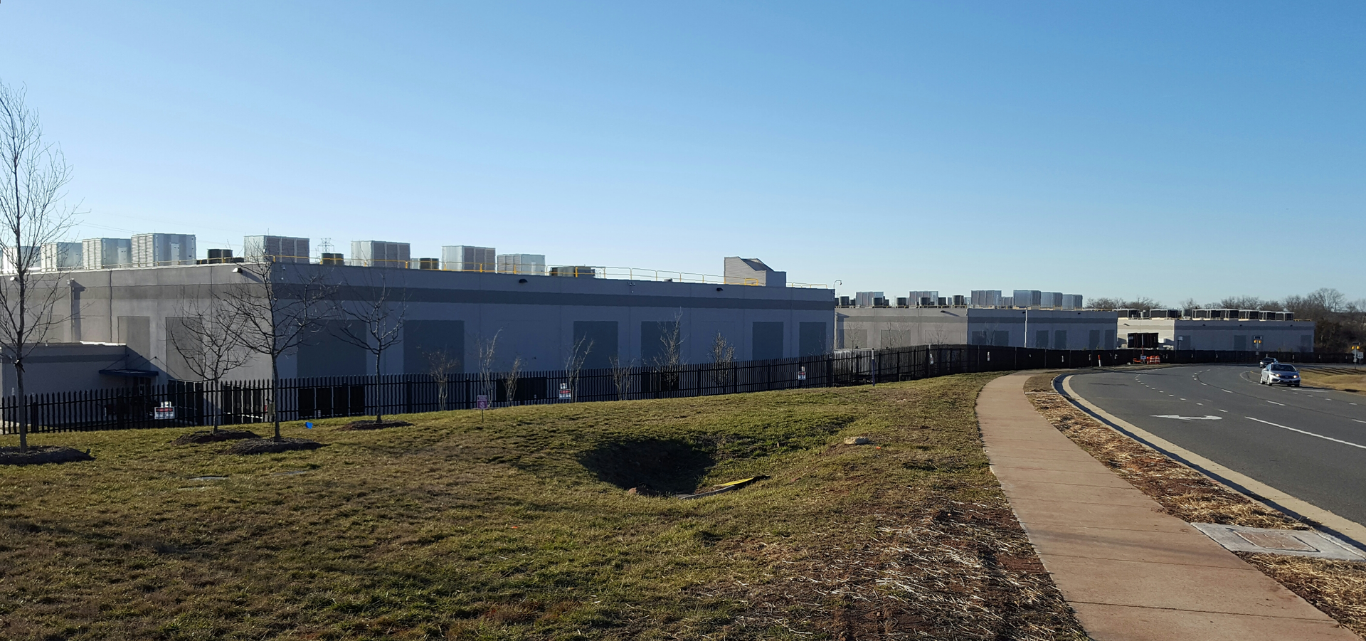 An Amazon data center in Ashburn, Virginia.