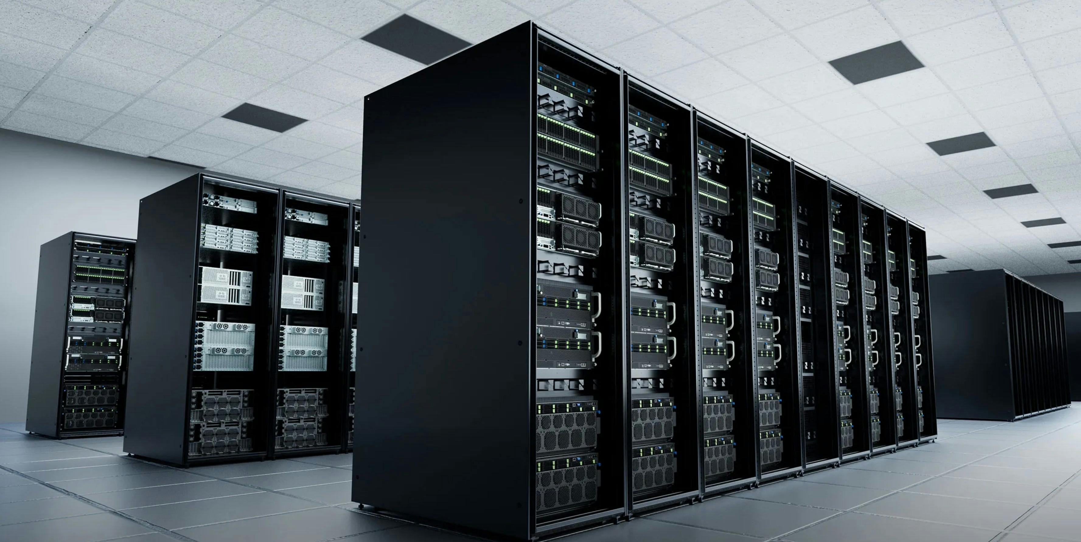 Grace Hopper Superchip data center racks