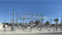 Behind PG&E's Livermore Training Center facility in California is a substation yard, where students can gain practical experience in a safe and controlled setting by working outside on actual equipment found in PG&E's substations. Behind PG&E's Livermore Training Center facility in California is a substation yard, where students can gain practical experience in a safe and controlled setting by working outside on actual equipment found in PG&E's substations.