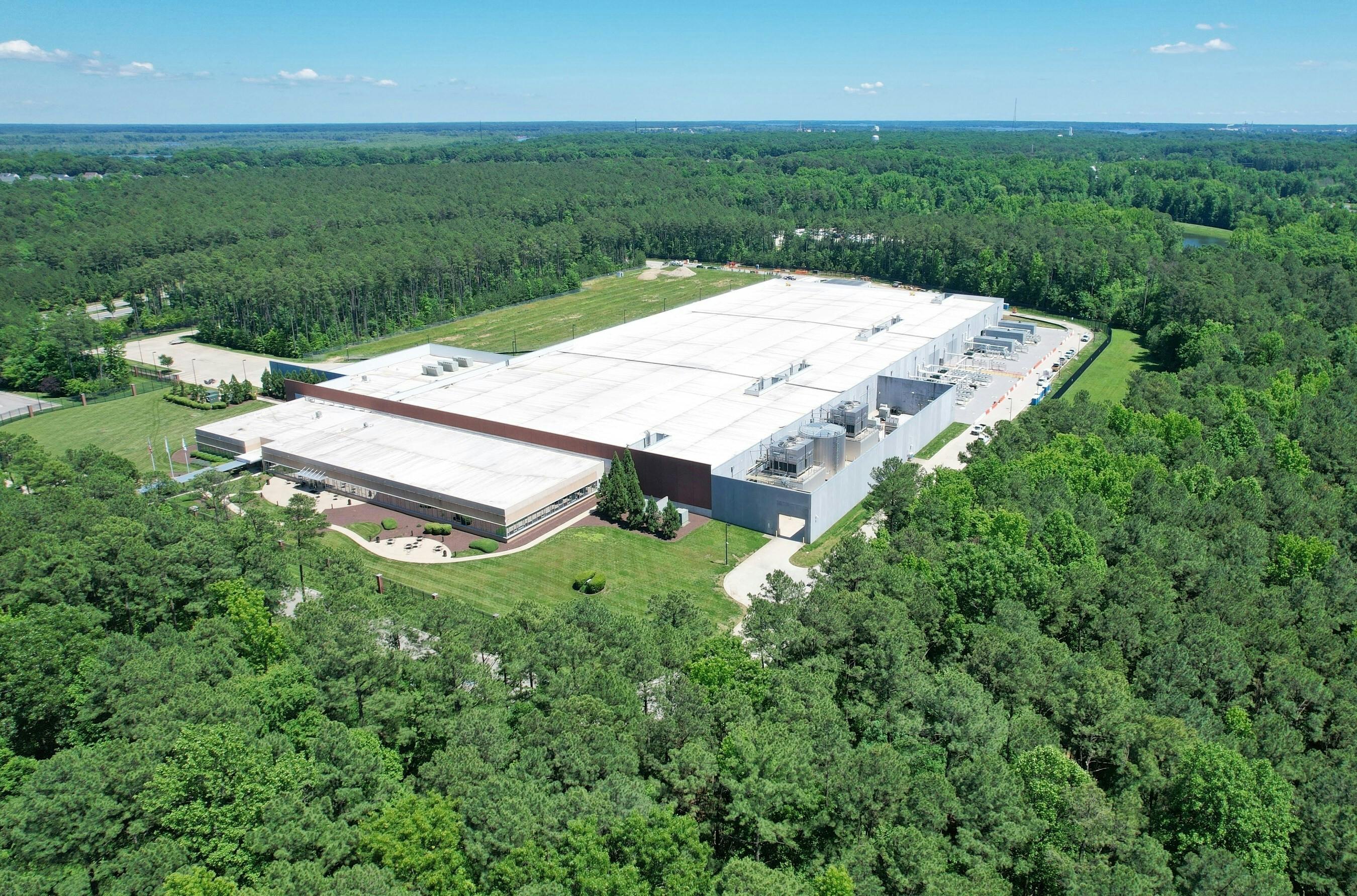 Chirisa Technology Parks CTP-01 data center in Chesterfield, Virginia.
