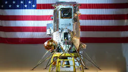Intuitive Machines has delivered its IM-2 mission lunar lander, named Athena, to Cape Canaveral, Florida. Intuitive Machines has delivered its IM-2 mission lunar lander, named Athena, to Cape Canaveral, Florida.