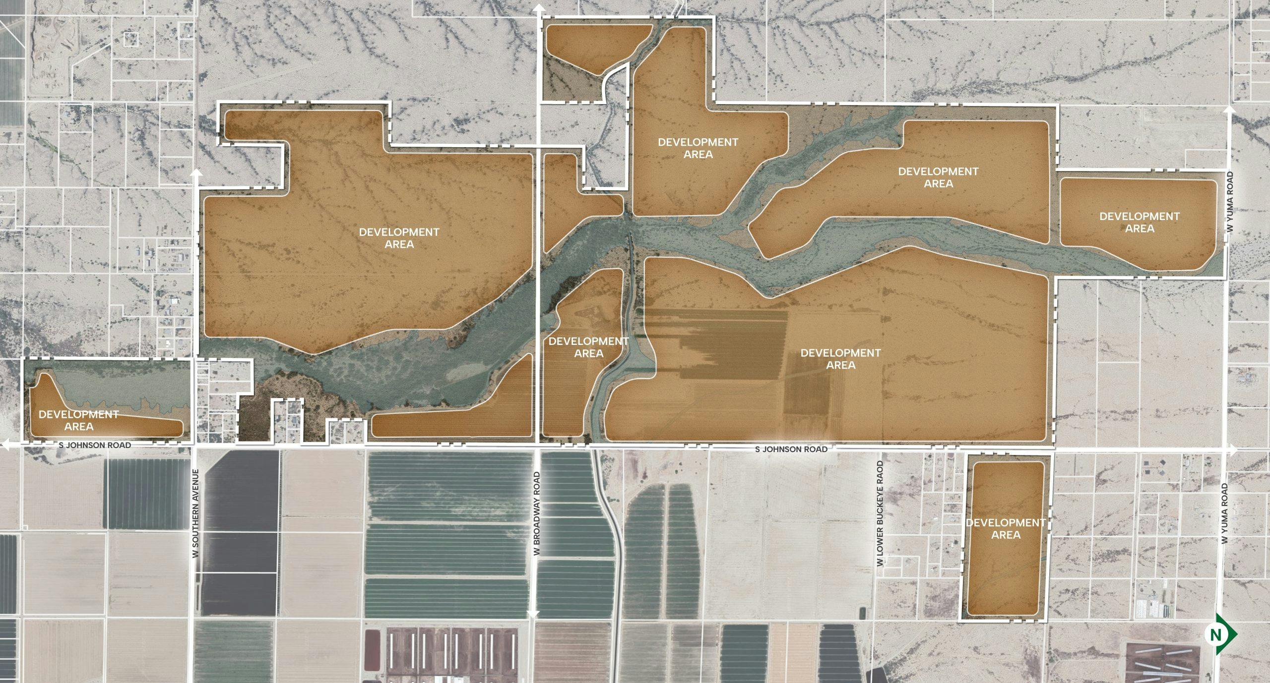Site of the Tract Buckeye Arizona Development.