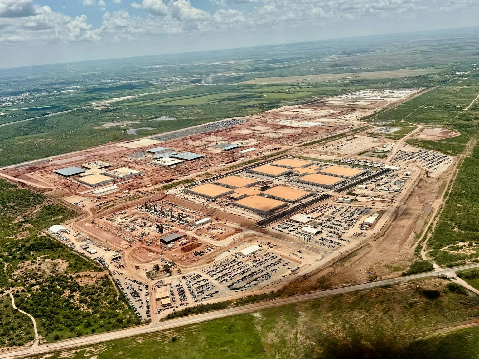 The Stargate I site in Abilene, Texas. Oracle and OpenAI have entered an agreement to develop 4.5 gigawatts of additional Stargate data center capacity in the U.S.