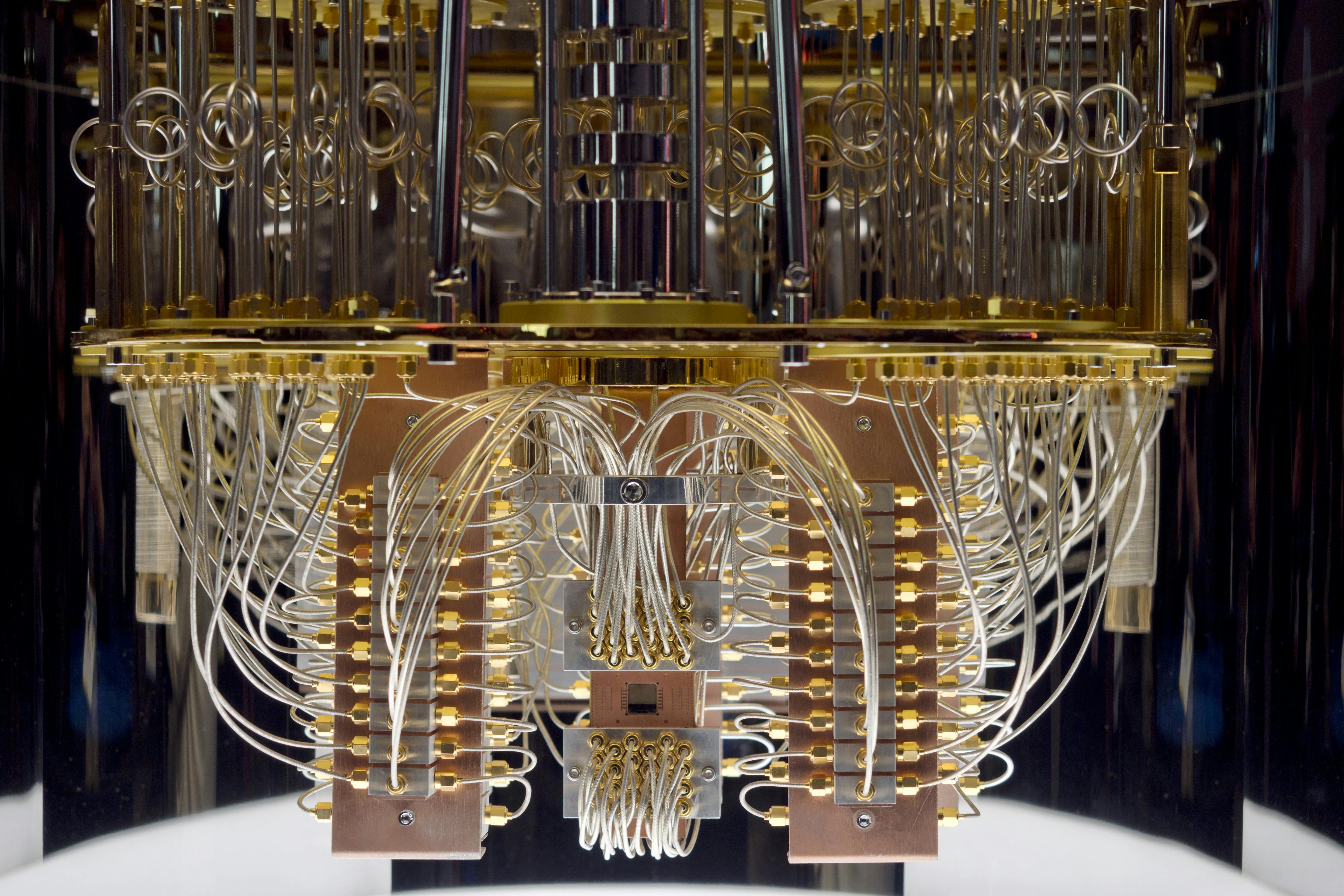 IBM Q System One Quantum Computer at the Consumer Electronic Show - CES 2020, Las Vegas.