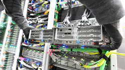 Inside an AWS data center Inside an AWS data center