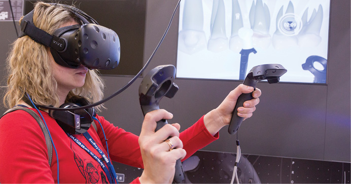 Advances in virtual reality software are creating opportunities for training dentists.